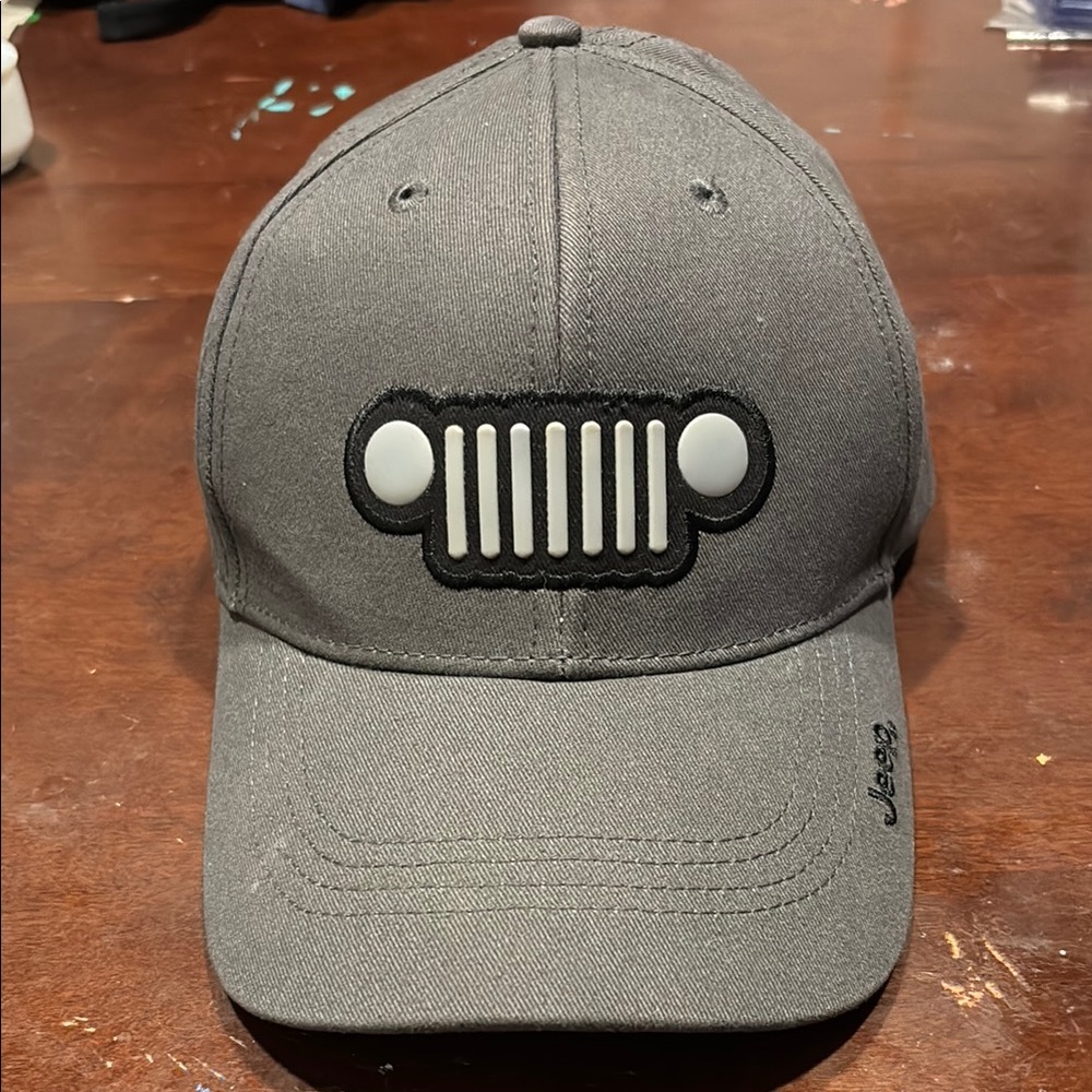 Authentic Jeep Grill Baseball Cap Hat Adult Adjustable Size